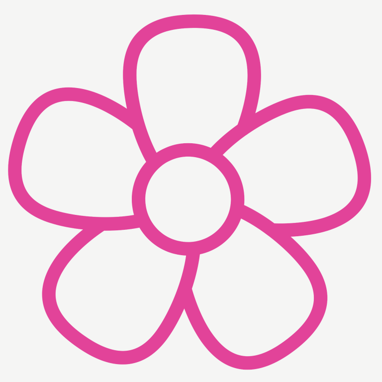 Icon Blume als symbol für Icon Wertschätzung & Zusammenarbeit