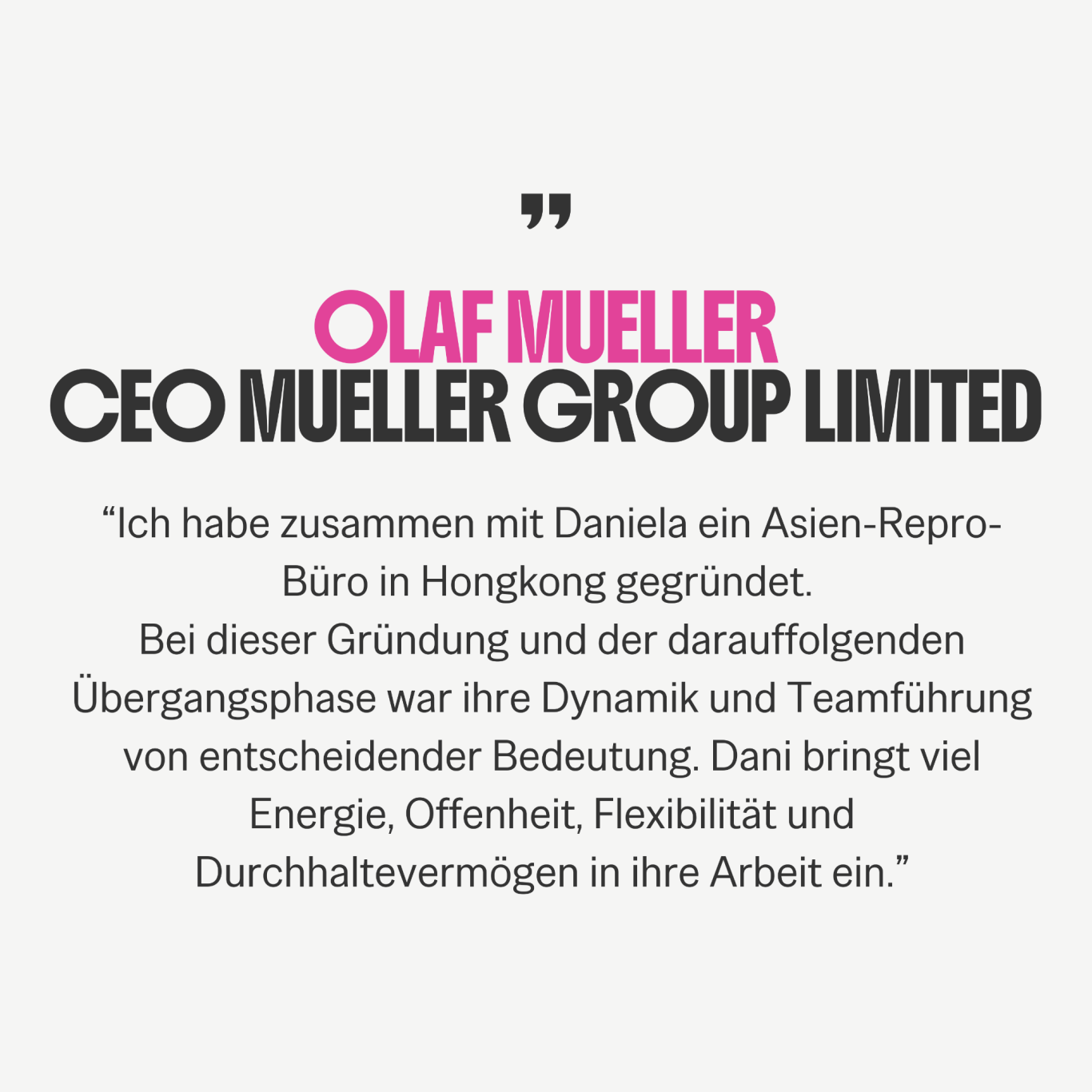 Zitat Olaf Müller Zitat Olaf Müller als Empfehlung